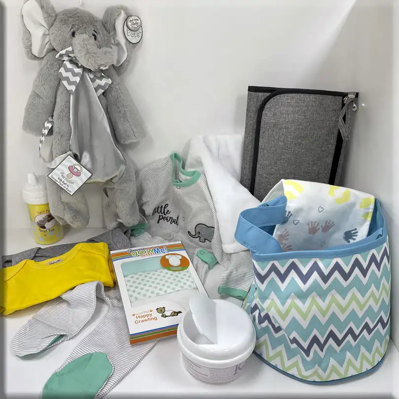 various baby items